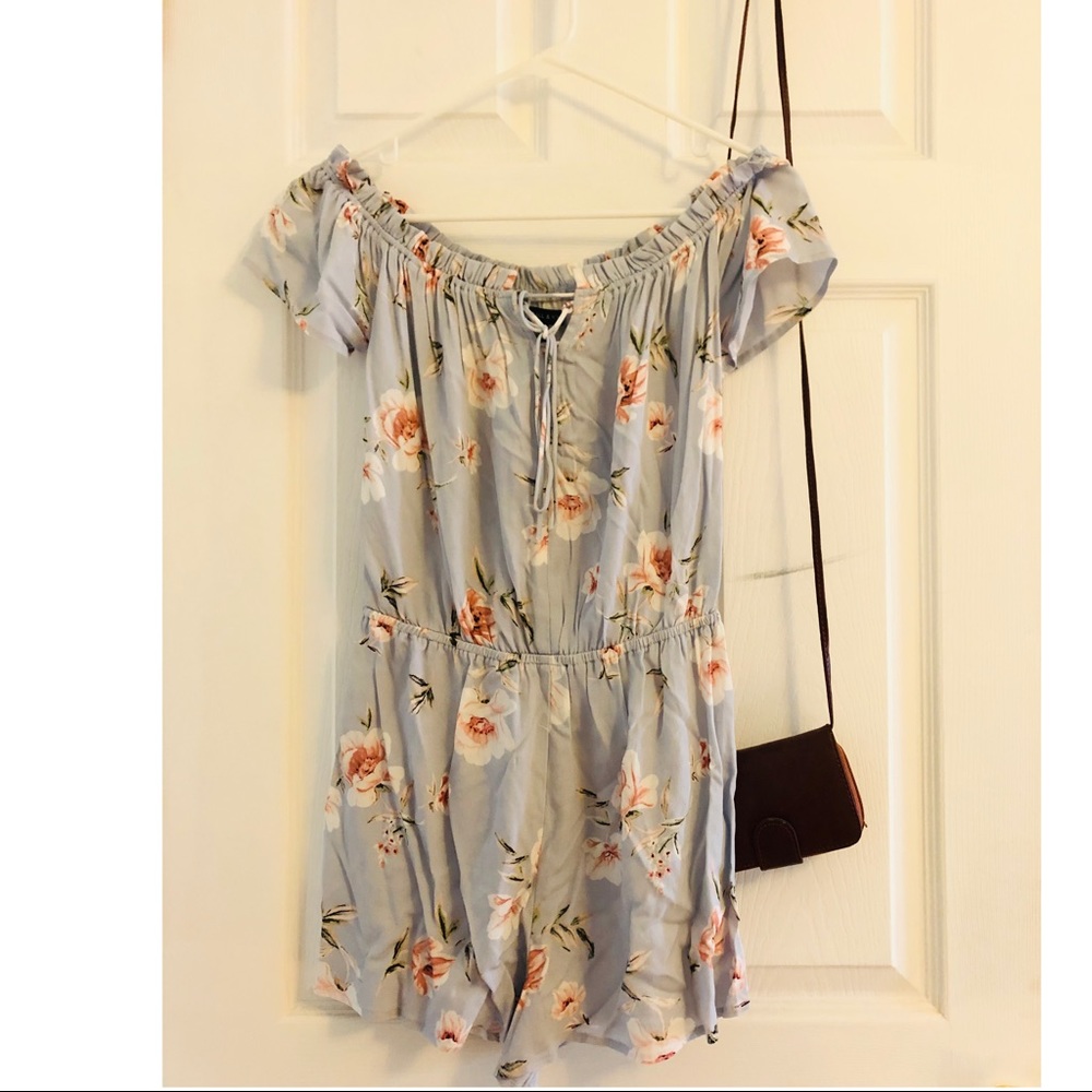 Kendall and Kylie floral romper